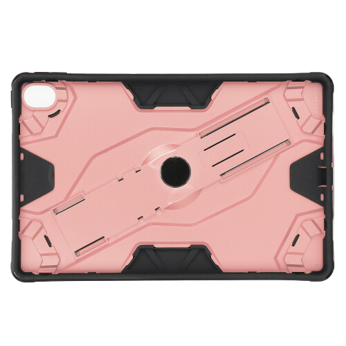 Capa resistente e robusta para Galaxy Tab S10 de 11 polegadas, com construção híbrida à prova de choque, suporte giratório com compartimento 1