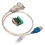 Προσαρμογέας USB σε RS232 με FTDI Chipset, υποστηρίζει XP7 8 10CE Mac Linux, προστασία ESD, μετάδοση 4