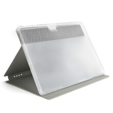 Ultratyndt stødsikkert tabletcover med blyantholder og Smart Folio Auto Sleep Wake kantdesign for faldbeskyttelse