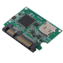 SD-zu-SATA-Konvertermodul SD-SATA-Adapter für Micro-SD- und TF-Karten Geringerer Stromverbrauch MMC-SATA-Schnittstelle für stabile und schnellere