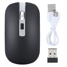 Ergonomic Comfort Silent Cordless Mouse With Bluetooth 5.1, Adjustable DPI Wireless Mouse For Office Use, Faster Stable Transmission Portable Mute Com