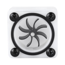 Misuratore di flusso d'acqua per sistema di raffreddamento PC Girante di alta qualità Filettatura G1/4 con anello di tenuta in silicone Materiale