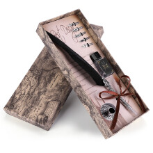 Soepele en gebalanceerde prestaties - Handgemaakte kalligrafieset met vintage elegantie en een antieke uitstraling, perfect als cadeau.