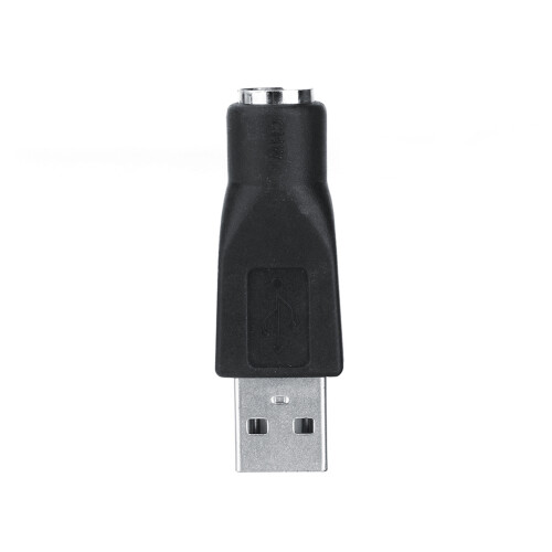 Μετατροπέας προσαρμογέα USB αρσενικού σε PS2 θηλυκό, εύκολος στην εγκατάσταση, 1