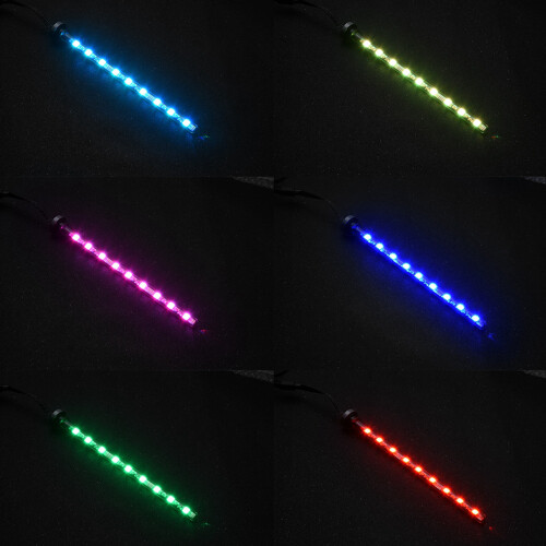 17cm RGB Water Cooling LED Lamp for Computer Tank 2