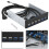 Intern USB-hub med superhurtig dataoverførsel, multiport-frontpanelkonverter til computerkabinets frontbås, konverterer diskettedrevplads til 6