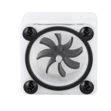 Misuratore di flusso d'acqua per sistema di raffreddamento PC Girante di alta qualità Filettatura G1/4 con anello di tenuta in silicone Materiale