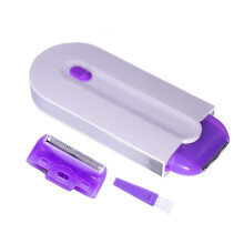 Radieră mătăsoasă pentru păr pentru femei, epilator reîncărcabil pentru îndepărtarea părului fără durere, instrument portabil de