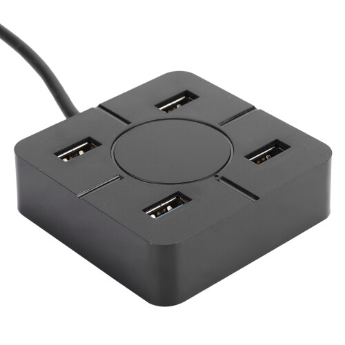 Διανομέας USB για φορητό υπολογιστή με 4 θύρες, διαχωριστής USB A, σταθμός σύνδεσης 1