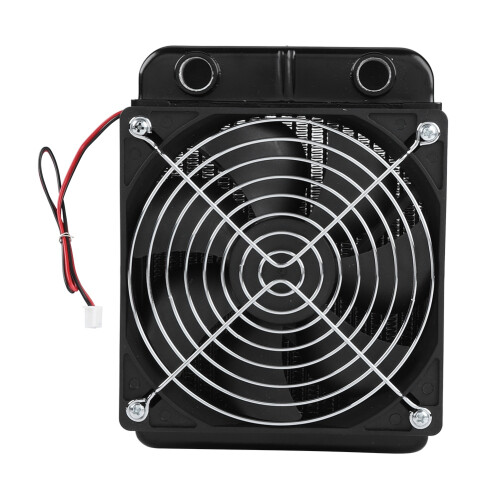 Ψυγείο νερού CPU από καθαρό αλουμίνιο 18 σωλήνων, ανεμιστήρας ψύξης εξαερισμού