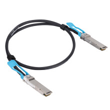 Cablu de cupru testat pentru integritatea semnalului, conector SFP+ la SFP+, Twinax pasiv, pentru calcul de înaltă performanță și stocare Big