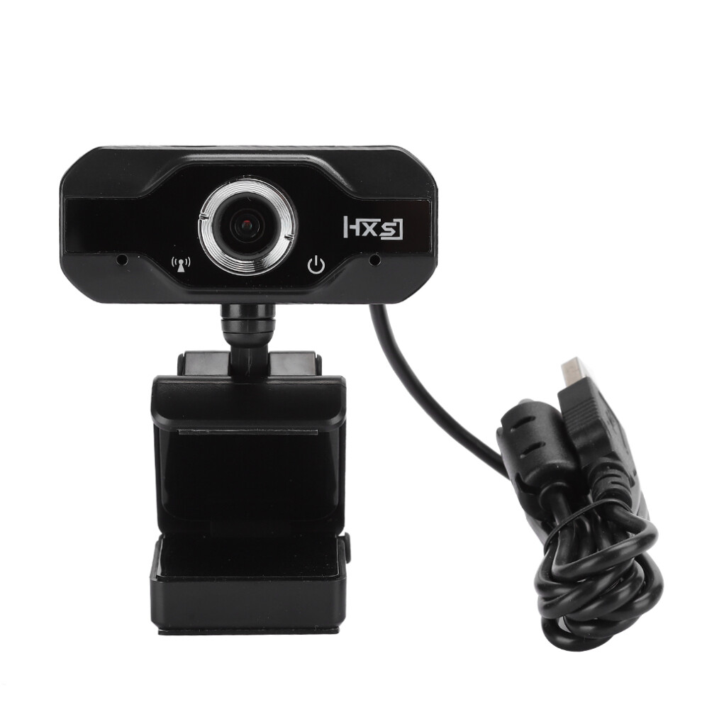 Webcam With Automatic Correction Plug And Play Functionality Wide Angle View Built-In Microphone For Video Calls Online Classes Streaming Light 9147006913956