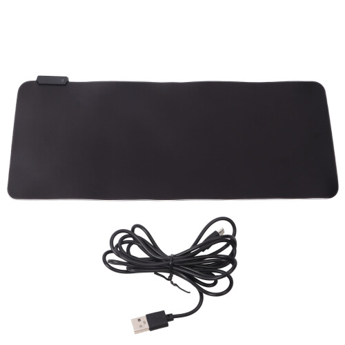 Mousepad RGB με ραμμένο πλαίσιο υψηλής ποιότητας, μεγάλο mousepad παιχνιδιών, αδιάβροχο,