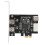 Plug And Play Firewire Controller PCIe Expansion Card IEEE 1394A Interface High Speed Connection Compatible With DV Camcorders Data Transfer Adapter E 3