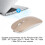 Wireless Bluetooth Mouse With Built In Lithium Ion Battery Power Saving Function Automatic Deep Sleep Mode Silent Click Design Long Standby Time For O 8