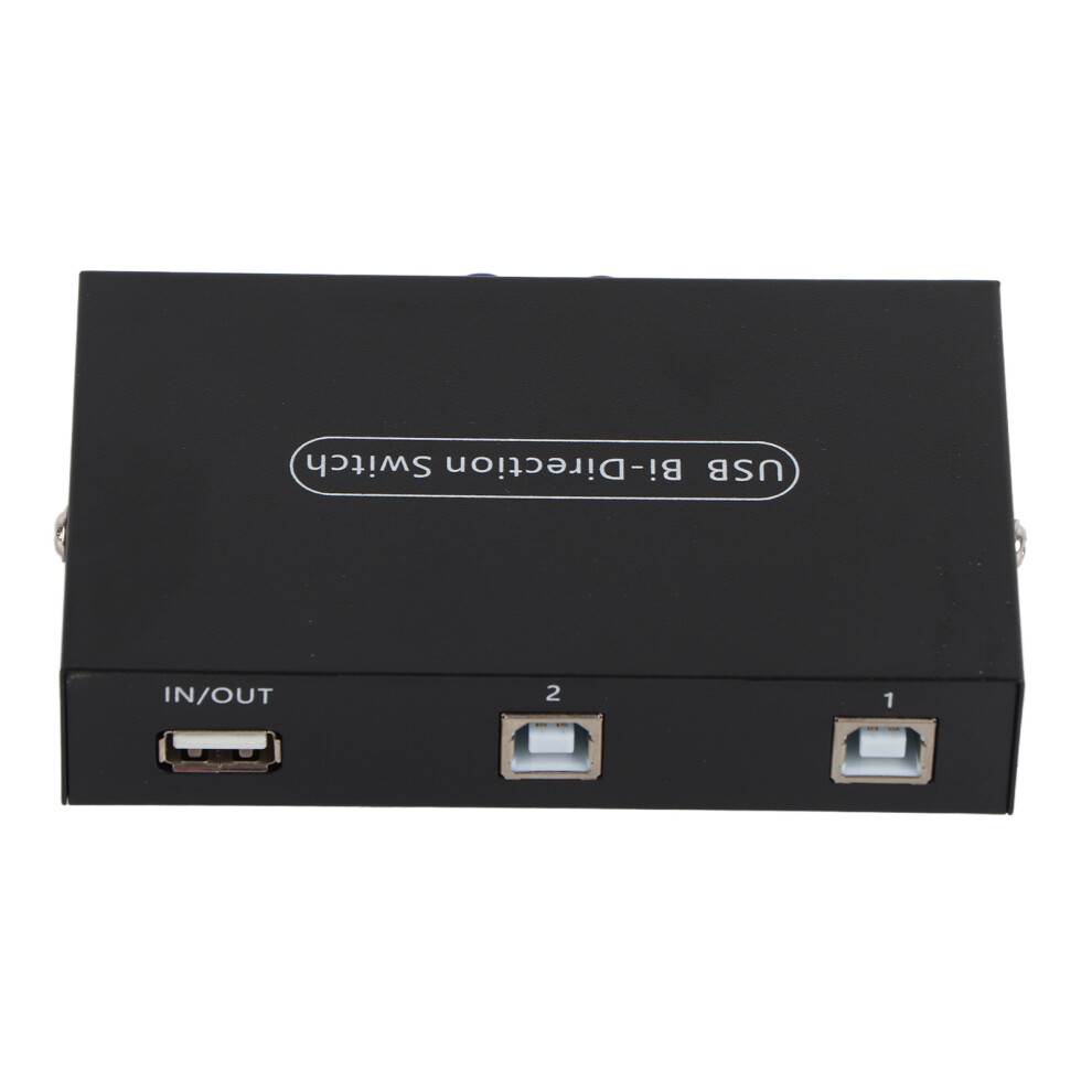 Led Indicator Usb Switch Selector Stable Connection Device Sharing Manual Printer Scanner Sharing Fast Data Transfer Plug And Play Light 9147006054253