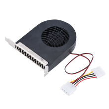 Ventilateur interne pour processeur, mini-ventilateur de boîtier avec moteur à roulement à billes et support réversible, connecteur