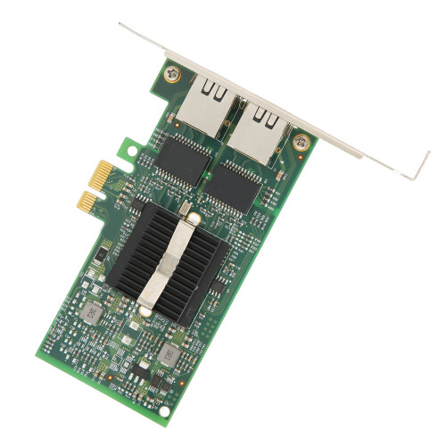 Κάρτα δικτύου Intel82576Chip Gigabit PCI Express X1NIC διπλής θύρας RJ45Copper Ethernet Adapter Premium Controller Intelligent 2