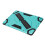 Capa resistente a impactos para iPad de 10,2 polegadas, capa robusta à prova de crianças com suporte aprimorado, design protetor reforçado com 2