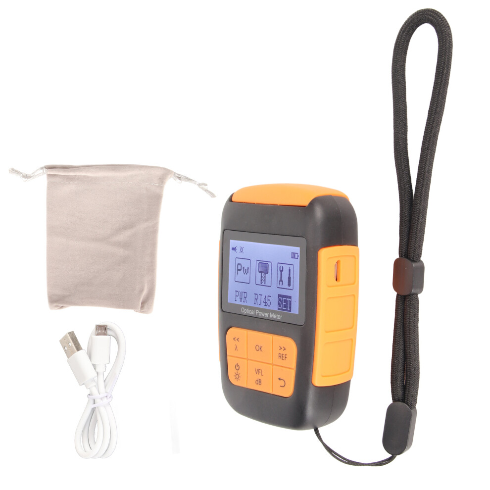 Rj45 Cable Tester Optical Fiber Power Meter Led Flashlight Function Compact Size Rugged Design Visual Fault Locator Multi Calibrated Wavelengths High 9147006918630