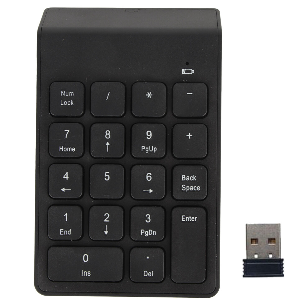 Desktop Computer Accessories Wireless Numeric Keypad With Quiet Keys 18 Keys High Accuracy Numpad Keyboard For Office Accounting Essentials Compact 9159805546464