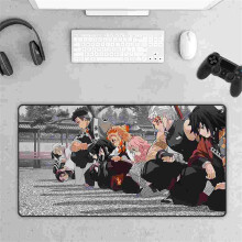 Extra grote gamingmuismat met gepersonaliseerd anime-design, XXL-formaat antislip rubberen onderkant, superglad oppervlak en waterdichte bescherming