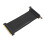 PCIe Riser Cable for High Speed Extension, PCIe 4.0 Riser Cable Flexible Shielded Cable, Graphics Card Extension Cable with Independent Segmented Desi 7