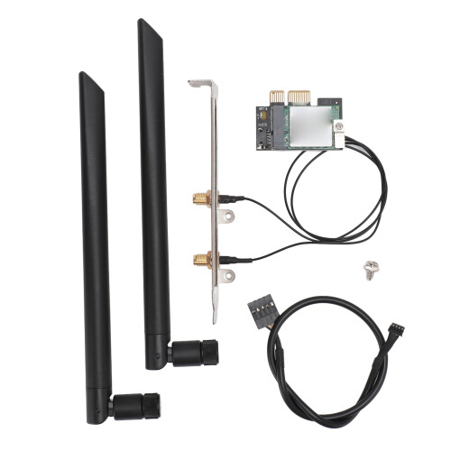 Κάρτα Wi-Fi PCIe υψηλής ταχύτητας με Bluetooth5.3, προσαρμογέας δικτύου διπλής ζώνης Wi-Fi6E,