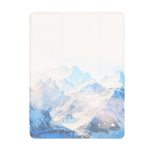 iPad-hoes met automatische slaap-/waakfunctie, penhouder, ingebouwde standaard, zachte TPU-achterkant, lichtgewicht ontwerp, schattige Kawaii-print,