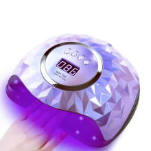 Professional UV LED Nail Lamp for Hands and Feet with Large Space, Fast Curing and Timer Options