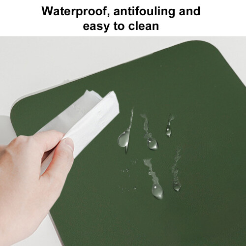 Ιδανικό για παιχνίδια, αντιολισθητικό Mouse Pad, αναστρέψιμη δερμάτινη υφή για 2