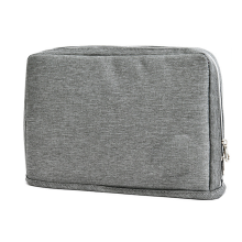 Hochwertige Kosmetiktasche für Elektronikzubehör, Reisetasche aus Canvas mit Reißverschluss, strapazierfähiges und leichtes Canvas,