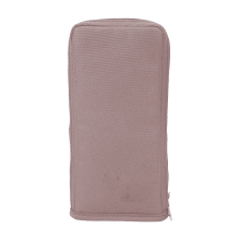 Elegante borsa da viaggio versatile, astuccio cosmetico in tela con cerniera, pochette compatta per cancelleria ed elettronica, resistente all'acqua,