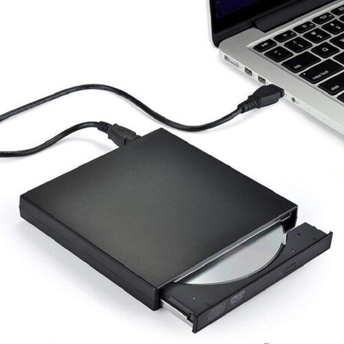 Λεπτή εξωτερική μονάδα DVD USB3.0 Φορητή συσκευή εγγραφής CD-Reader Writer για φορητό 1