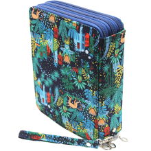 Astuccio ispirato ai viaggi: design portatile per artisti sempre in movimento, 127 scomparti per la tua creatività, cerniere resistenti per una