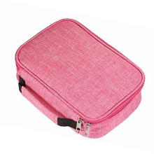 Regalo para creadores, estuche para lápices de tela Oxford multicapa de gran capacidad, solución de almacenamiento portátil para bolígrafos de