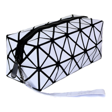 Stiftehalter aus holografischem Material, Tasche für die erste Stunde, stabiler Reißverschluss und kratzfeste Oberfläche, großes