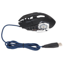 Adjustable DPI Gaming Mouse RGB Backlit LED Light 2.4G Wireless Rechargeable Silent Click Ergonomic Design Dual Mode Connection Plug and Play for PC M