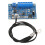PWM Motor Speed Controller with Temperature Sensor, Adjustable Fan Temperature Control for 12V 24V Fans, Efficient Heat Dissipation Automatic Linear S 1