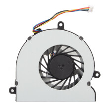 Vervangende koelventilator voor HP laptopserie, vervaardigd uit hoogwaardige aluminiumlegering en voorzien van een 4-pins voedingsconnector.