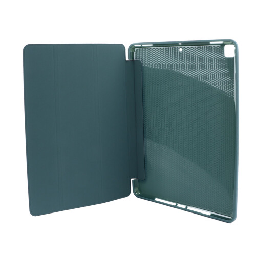 Capa para tablet resistente à poeira com design antiaderente e fácil de limpar, ultrafina e rígida, para tablets de 10,2 polegadas, com suporte 1