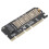 Κάρτα επέκτασης M.2NVME σε PCIe με ψύκτρα αλουμινίου που προσφέρει ανώτερη θερμική 2