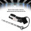 LED Strip Lights Controller With RF Dimmer, Wireless Remote Control Featuring 1 To 1 Remote Paired Functionality, Speed Adjustable And Brightness Adju 3