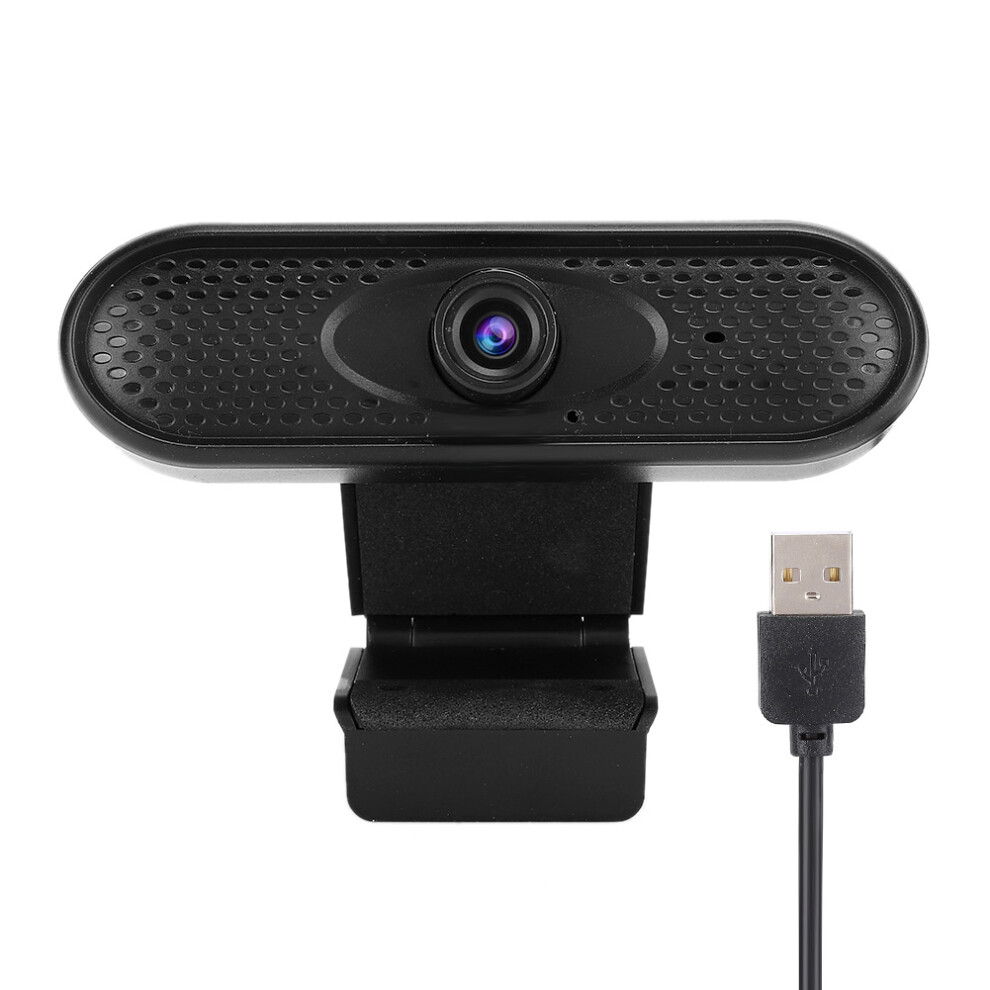 Usb Web Camera 110 Degree Wide View With Microphone Plug And Play Webcam For Laptop Desktop Compatible With Zoom Facetime Skype Online Teaching Video 9176269680800