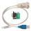 Προσαρμογέας USB σε RS232 με FTDI Chipset, υποστηρίζει XP7 8 10CE Mac Linux, προστασία ESD, μετάδοση 5