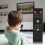 Universal Remote Control Backlit Mini Keyboard Air Mouse Plug And Play Motion Sensing Wireless Keyboard Strong Compatibility Auto Sleep Wake Up 6