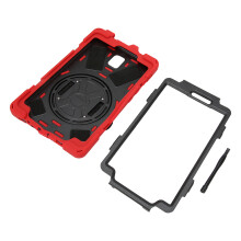 8-inch tablethoes voor Samsung Galaxy Tab A, robuuste hoes voor handsfree kijken met draagbaar, stevig ontwerp, schokbestendige hoes met