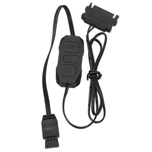 ARGB Controller with Built-in Lighting Mode, 5V 3pin ARGB for Manual Control, Wide Compatibility, Dynamic Lighting Effects, Multiple Lighting Modes, N 1
