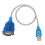 USB σε RS232DB9Male σειριακό καλώδιο επιχρυσωμένο USB συνδετήρα εύκολη δοκιμή λειτουργία 5