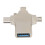 Προσαρμογέας κάρτας μνήμης για κάμερα iPhone iPad Pixel PC, Plug and Play, μικρός και φορητός 7